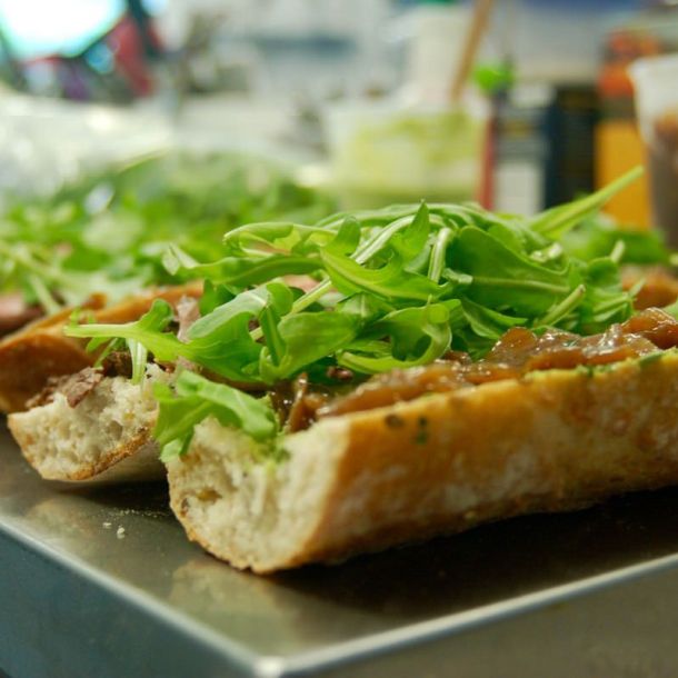 Cafe sandwich