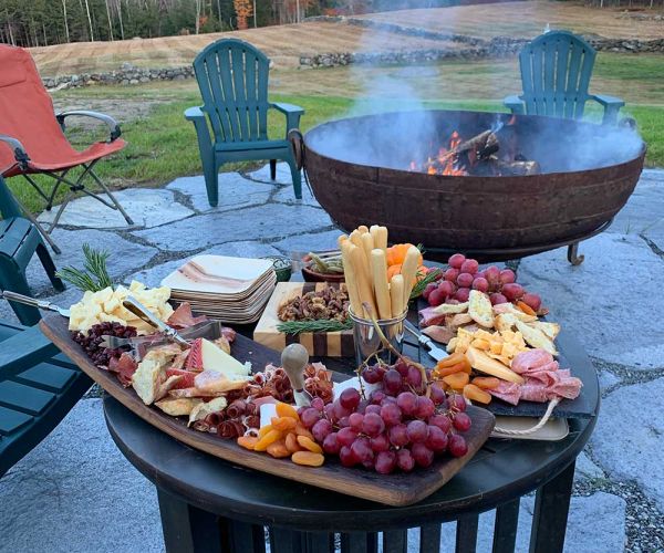 outdoor charcuterie board